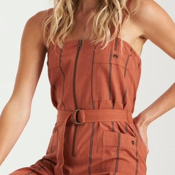 Billabong Light The Night Jumpsuit- Size Medium - Picture 4 of 15